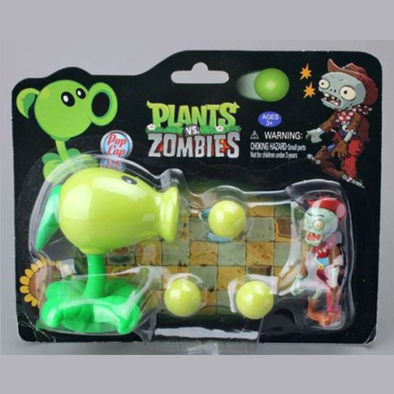 Thực vật. Mô Hình Đồ Chơi Nhân Vật Zombie Dành Cho Trẻ