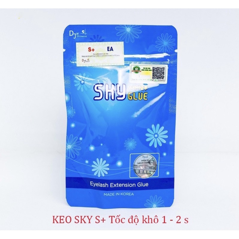 keo nối mi sky Xanh chai 5ml