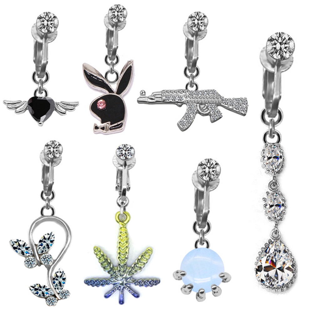 Khuyên Rốn Hình Mặt Trăng Thời Trang Cho Nữ