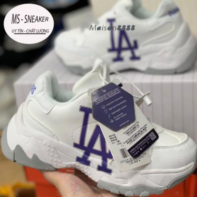 Giày thể thao nam nữ MLB, giày boston,NY,LA đế tách phân tầng hàng cao cấp, full size.