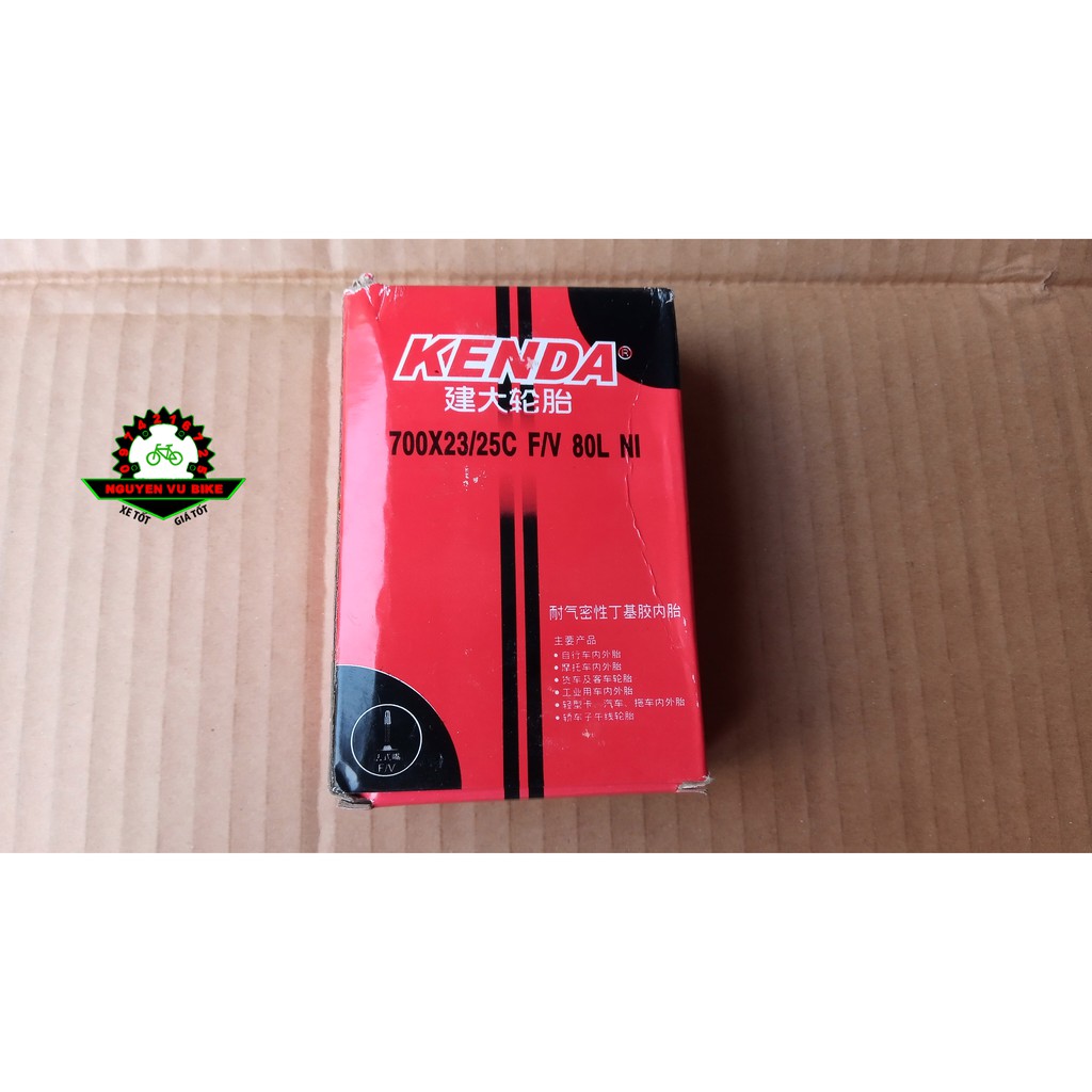 Săm xe đạp Kenda 700x23/25c van dài 80mm - Rẻ nhất HN