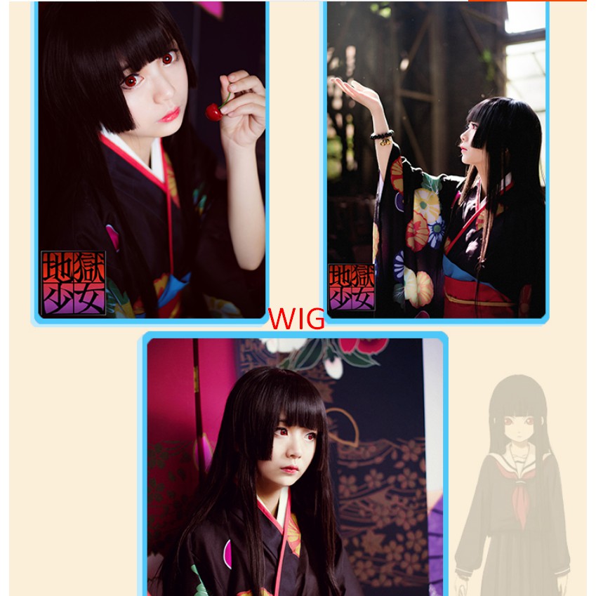 [order/không có sẵn] Trang phục đồ cosplay Emma Ai Jigoku shoujo cô gái đến từ địa ngục | BigBuy360 - bigbuy360.vn