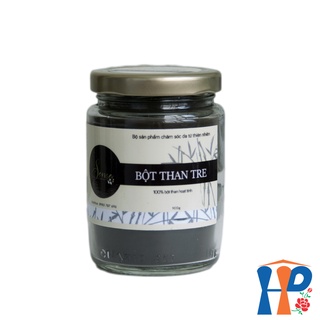 Bột than tre hoạt tính Sense Bamboo Charcoal Powder 100g (mặt nạ, rửa mặt, tẩy trắng răng) Hani Peni