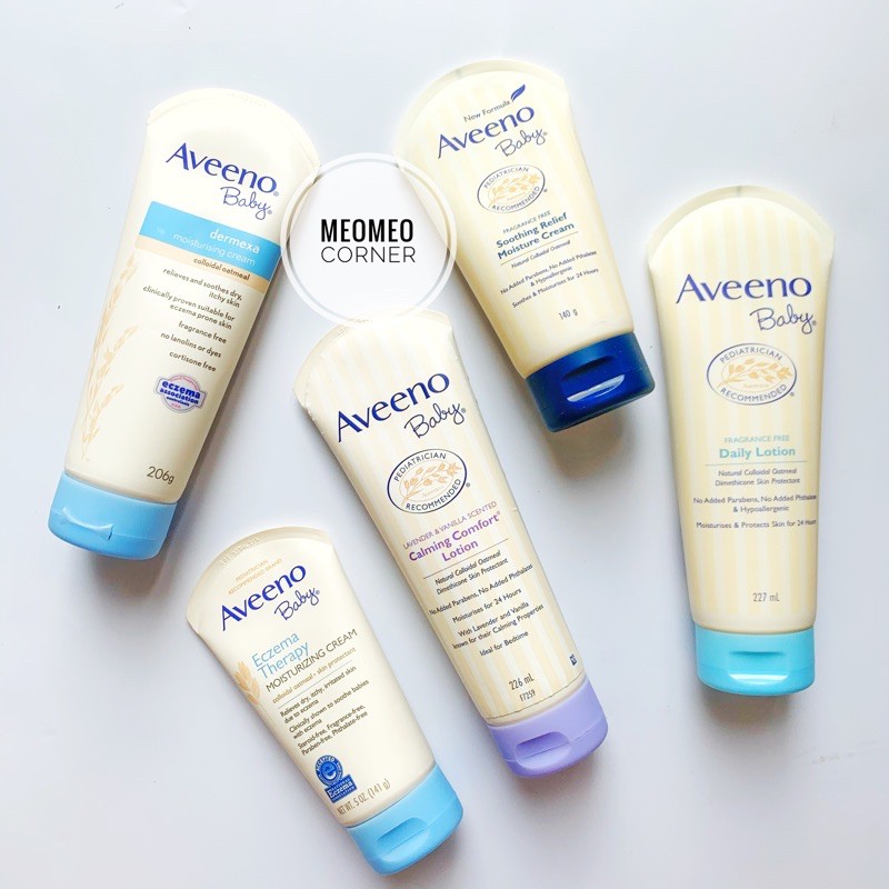 Kem dưỡng da Aveeno Baby cho bé từ sơ sinh