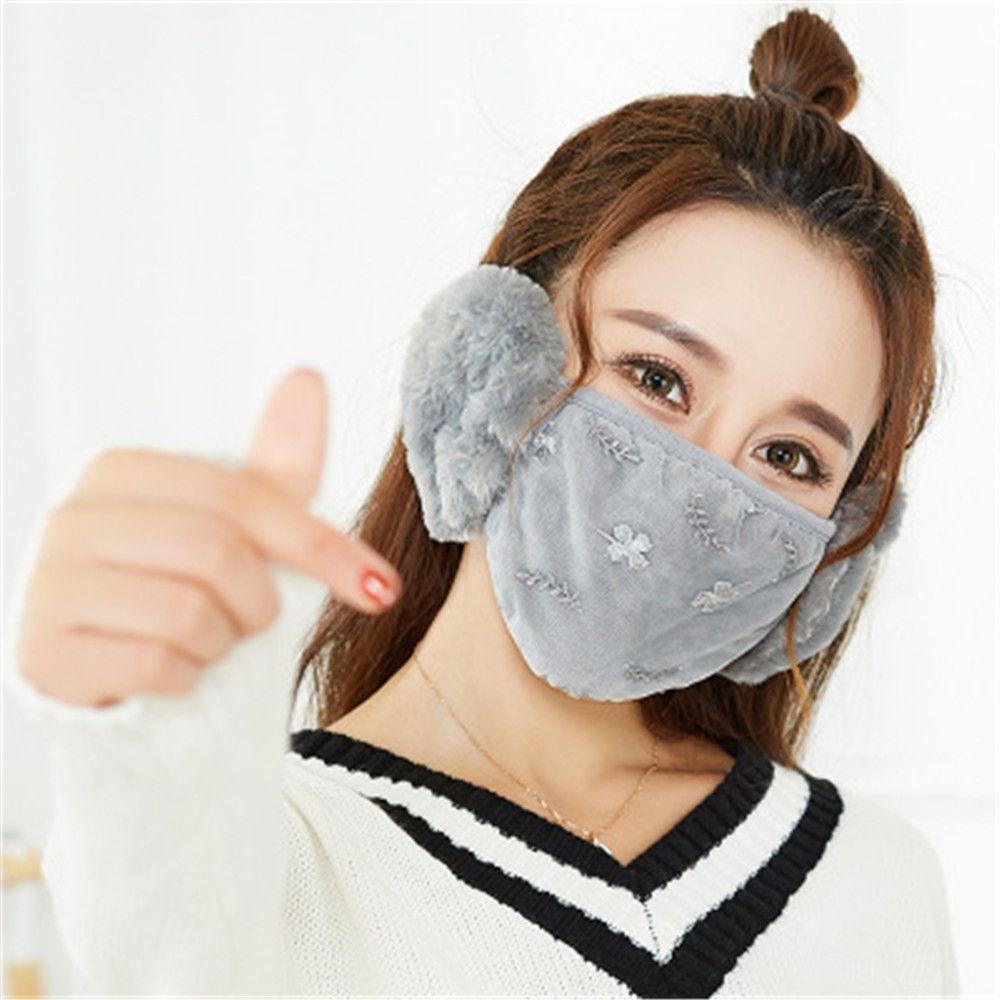 Vỏ Bọc Chụp Tai Bằng Vải Bông Thoải Mái Cho Mùa Đông