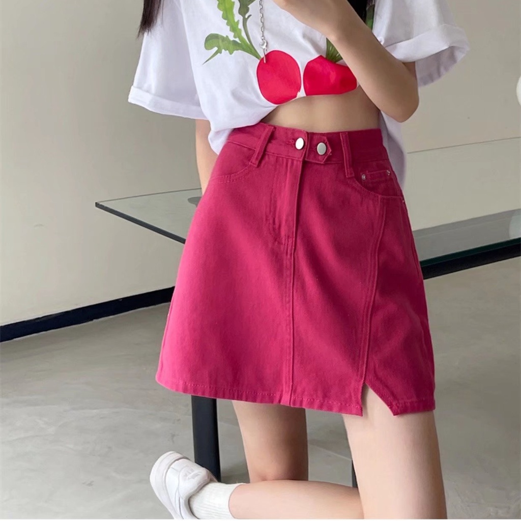 Chân Váy Lưng Cao Thời Trang Hàn Quốc
