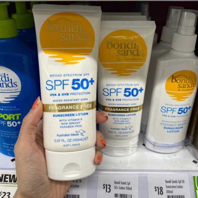 Kem Chống Nắng Bondi Sands SPF 50+ 150ml Úc