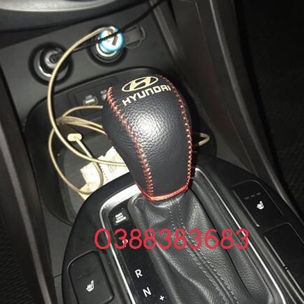 Bao Da Cần Số xe HYUNDAI SANTAFE SỐ TỰ ĐỘNG . Da Bò Handmade Nhiều Màu Sắc