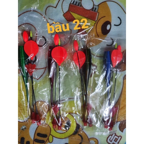 Phao lục chân đồng đủ size tặng kèm 1 vỉ 10 pin 22-30 xoáy ren
