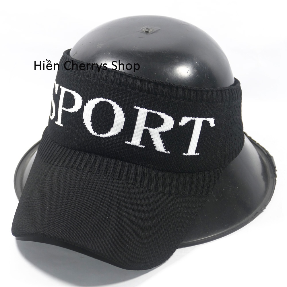 Nón kết in sport thể thao loại nửa đầu chất liệu len - chất liệu vải len cao cấp co giãn tạo nên sự thoải mái khi đội