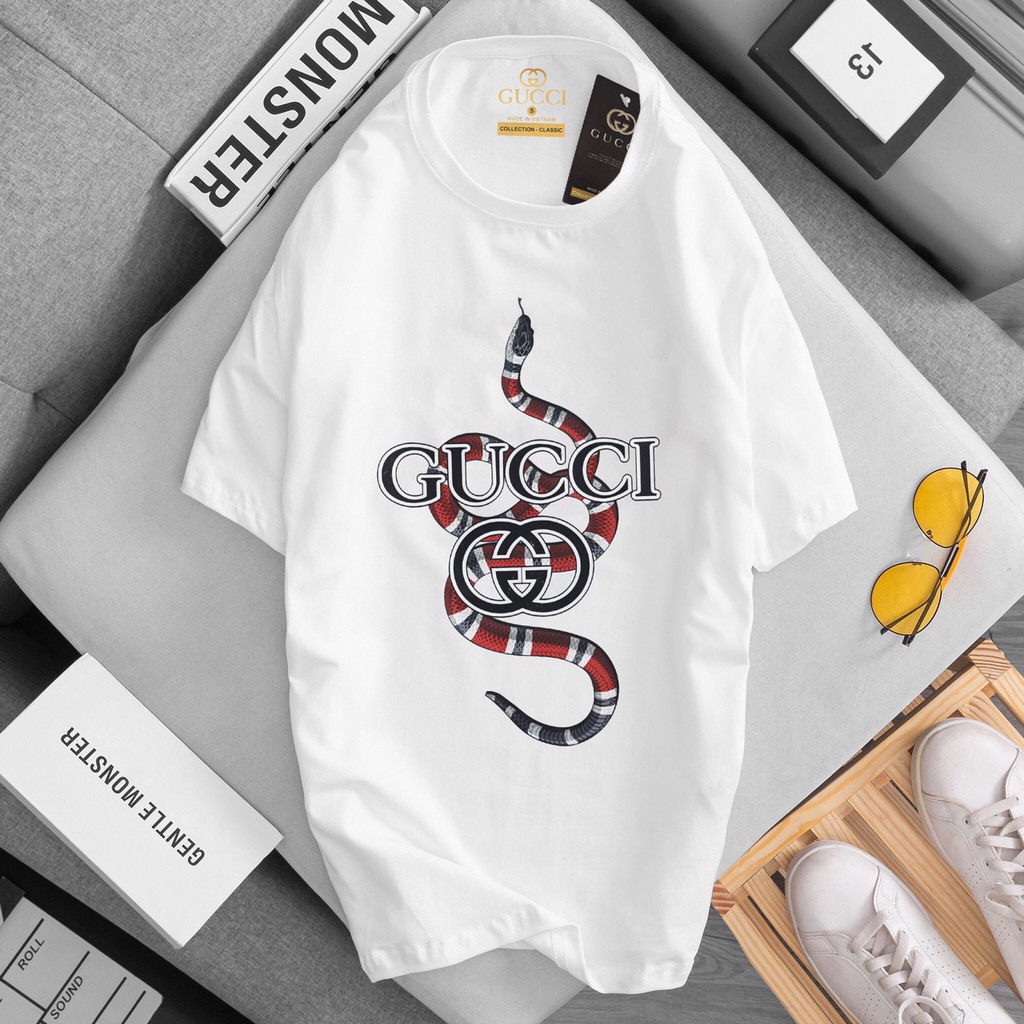 Áo thun in cộc tay GU RẮN Nam Nữ cổ tròn - Áo phông in giá rẻ Ngắn tay không cổ unisex vải dày co giãn thời trang
