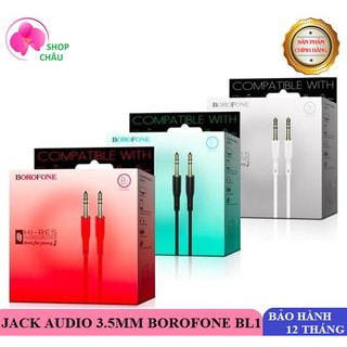 Cáp âm thanh 3.5mm borofone bl1 1m chính hãng - cáp aux audio