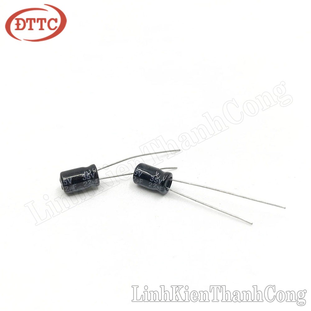 Bộ 5 Chiếc Tụ 22uF 35V (5x7mm)