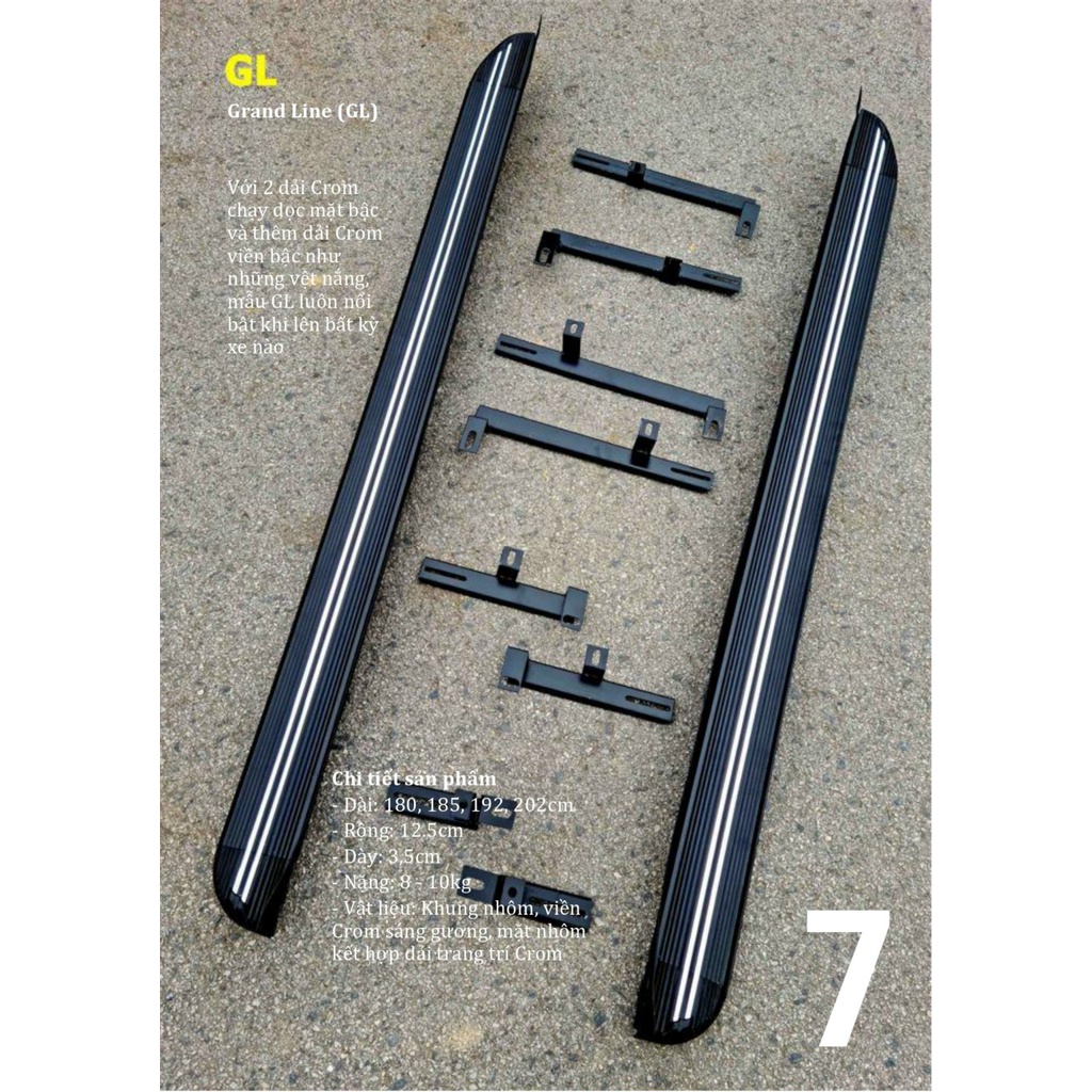 Bậc lên xuống, bệ bước chân MG HS 2019 - 2022 Hàng ĐÚC cao cấp