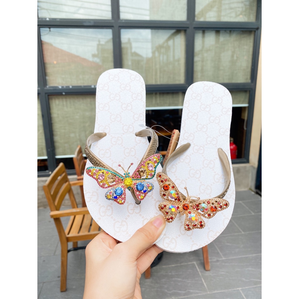 Dép Havaianas xỏ ngón nữ quai ngắn đế thương hiệu G.C