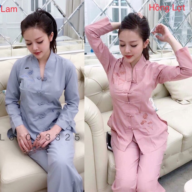 Áo Lam Đi Chùa # Bà Lai Tim Giá Rẻ Bất Ngờ