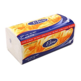 Combo 8 gói Khăn giấy lụa Elène 260 tờ 2 lớp