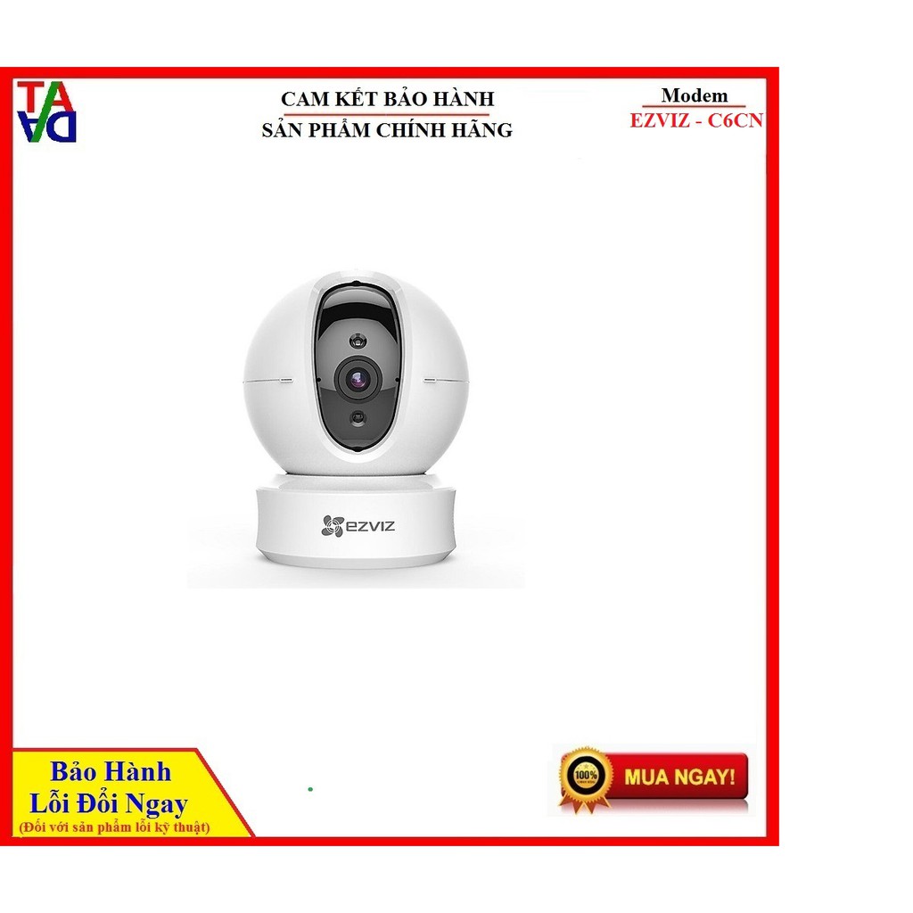 Camera IP Wifi Trong Nhà Ezviz Độ Phân Giải 1080P ( 2M) Kèm Thẻ 32GB , C2C ,TY2, C6N - Bảo Hành 24 T