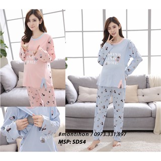 Bộ mặc nhà Bầu sau sinh SD54