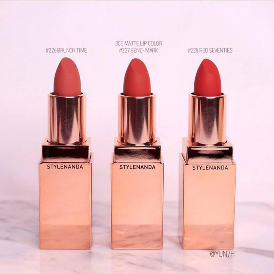 Son Thỏi Lì 3CE Matte Lip Color 3.5g