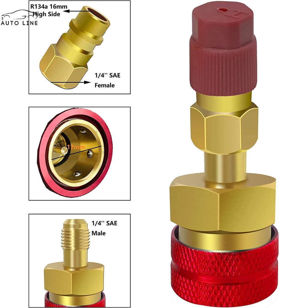 2 Khớp Nối R1234YF Cho Máy Điều Hòa Ô Tô SHOPCYC9395