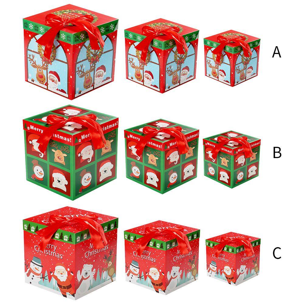 Set 24 Túi Giấy Đựng Quà Giáng Sinh / Năm Mới