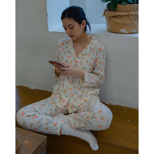 Pijama muslin COMIC - tay dài quần dài | BigBuy360 - bigbuy360.vn