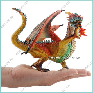 Mô Hình Rồng Warrior - Mẫu Nâu Đỏ  Hoặc 7 Màu - 4690.3