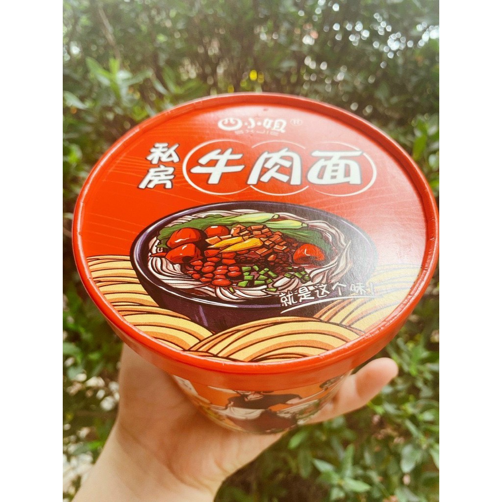 Mì thịt bò cay Trung Hoa - Hộp 120gr