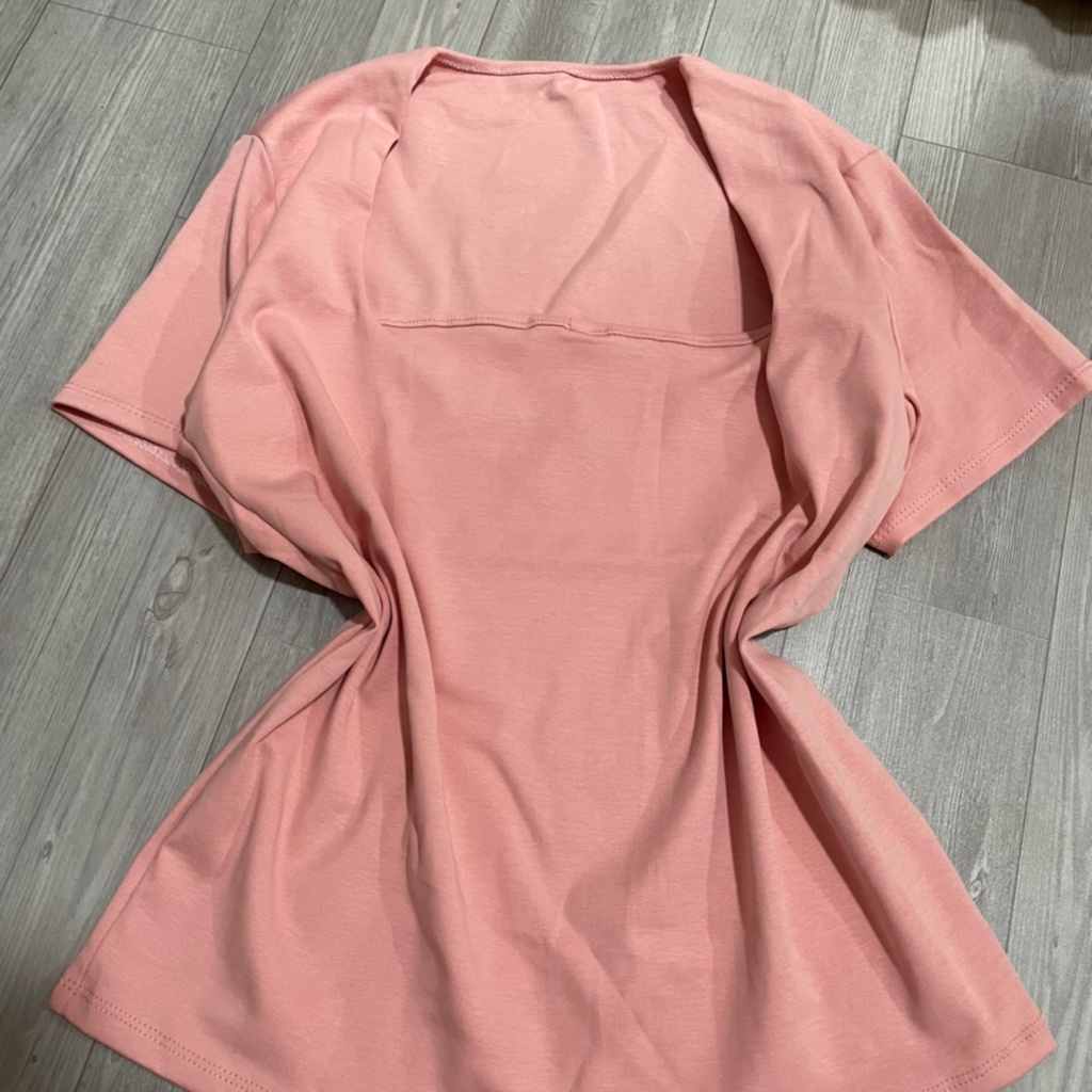 Áo thun cổ vuông kiểu bigsize,áo thun kiểu body hình thật 100% mã a9