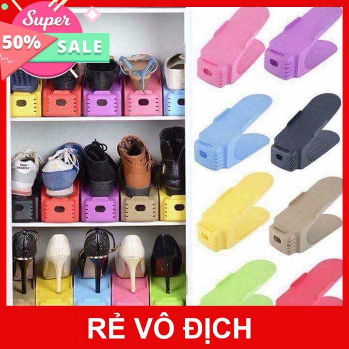 [Hot]-[Tặng Kèm 1 Món Quà] Set 5 Kệ Để Giày Dép Thông Minh