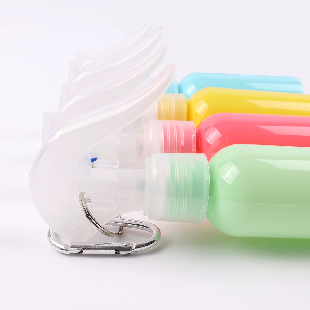 Lọ Nước Hoa Rỗng 60ml Kèm Móc Khóa Có Thể Tái Sử Dụng