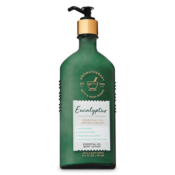 Dưỡng thể Bath &amp; Body Work Aromatherapy 195ml - Eucalyptus (Mỹ)