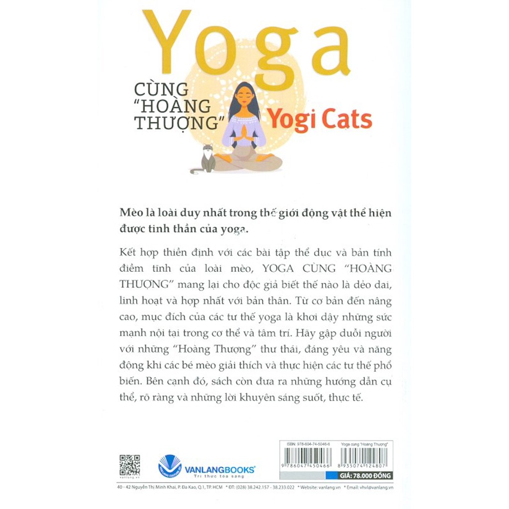 Sách - Yoga Cùng &quot;Hoàng Thượng&quot; - Yogi Cats