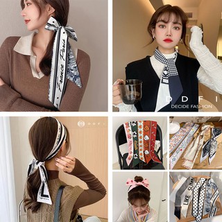 Dây Buộc Tóc Thắt Nơ Xinh Xắn Có Thể Làm Khăn Quàng Cổ Cho Nữ