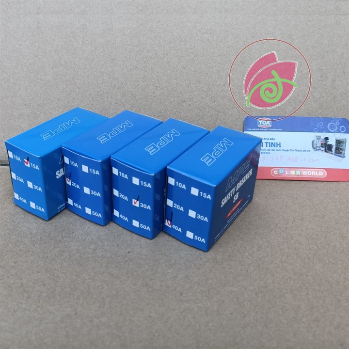Cầu dao an toàn Aptomat Át HB CB cóc Mpe 15A 20A 30A 40A