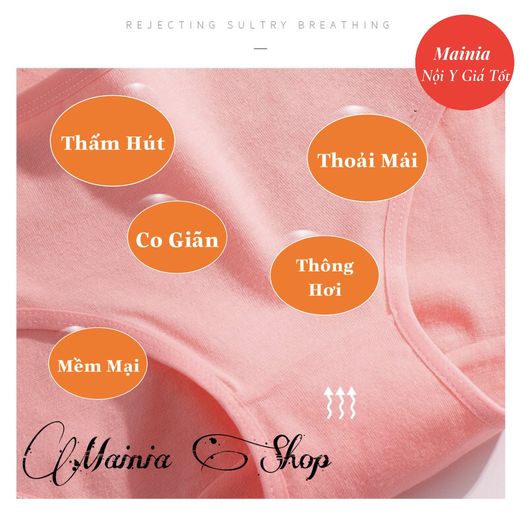 [Có Bigsize] Quần Lót Cotton Nữ PULO Xuất Mỹ Co Giãn Thấm Hút Mainia Shop | BigBuy360 - bigbuy360.vn