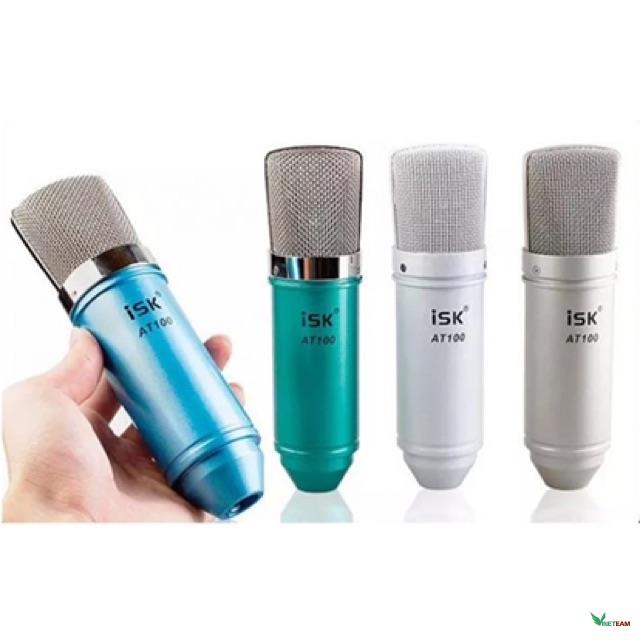 [Mã 154ELSALE2 giảm 7% đơn 300K] Mic ISK AT 100 Xịn loại 1 Hoa Vinh hát cực chất Bảo hành 6 tháng -dc3399