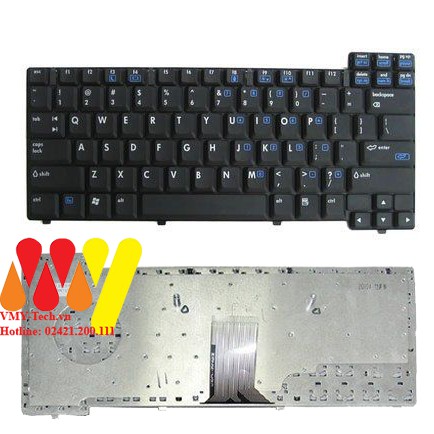 Bàn phím laptop HP Compaq NC6110 NC6120 NC6130 NC6310 NX6110 NX6120 NX6320 NX6325 NX6130 NEW 100%