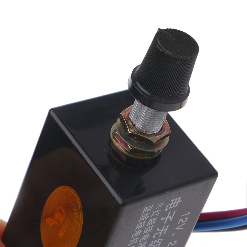 Công tắc bộ điều khiển tốc độ động cơ quạt tản nhiệt xe tải DC 12V 24V kích thước 9.5*3.5*3.7cm chuyên dụng