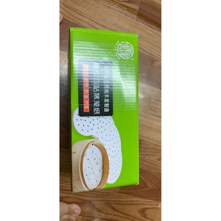 Sỉ 4 tập x 400 tờ giấy nến đục lỗ size 20.3cm dùng cho nồi chiên không dầu