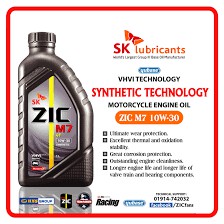 Nhớt ZIC M7 4T 10W30, API SL; JASO MA2