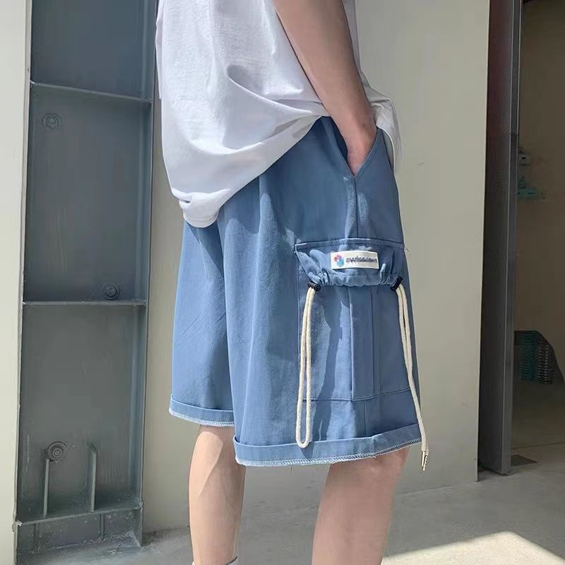 Quần ngắn ống rộng Nhiều Túi Thời Trang Mùa Hè Cho Nam
