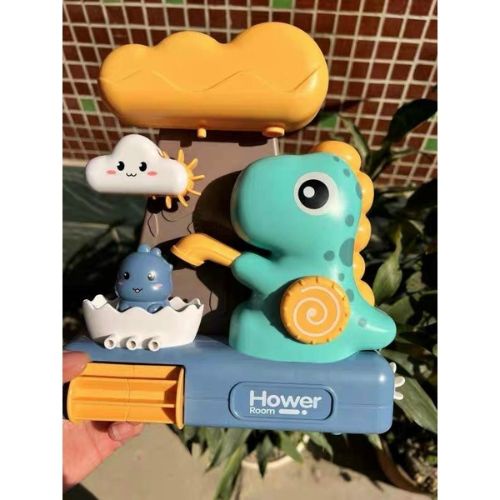 VÒI TẮM HÌNH KHỦNG LONG PHUN NƯỚC DỄ THƯƠNG CHO BÉ,PHUN NƯỚC TỰ ĐỘNG