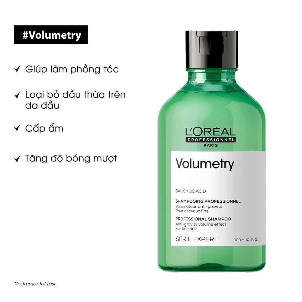 Combo Dầu gội và Xịt dưỡng làm phồng tóc L'Oréal Professionnel Serie Expert Volumetry