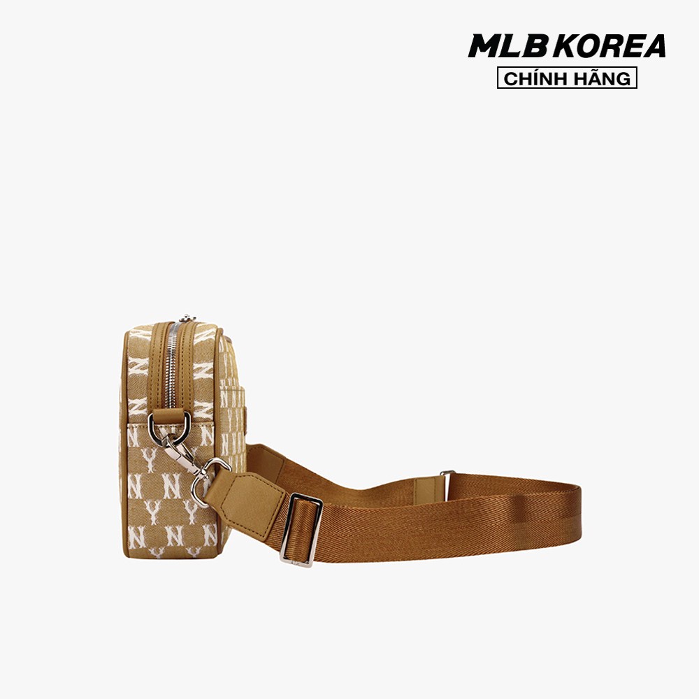 MLB - Túi đeo chéo chữ nhật Jacquard Monogram 3ACRM041N-50BGS