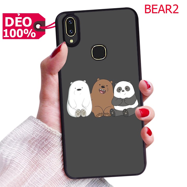 Ốp Lưng Vivo Đủ Dòng Dẻo SWEETBEAR Dễ Thương cho V11i/S1/Y71/Y69/Y53/Y55/Y55S/Y55L/V5/V5S/Y67/V7/V7 Youth/V7 Plus/V9