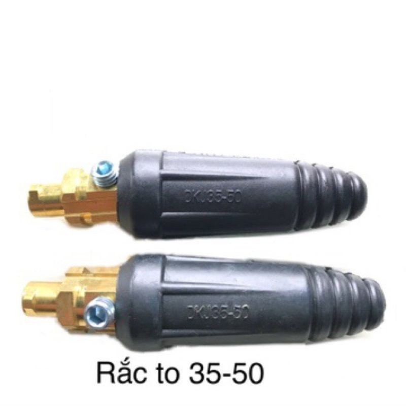 rắc máy hàn 35 - 50 rắc cắm máy hàn 300A - 500A