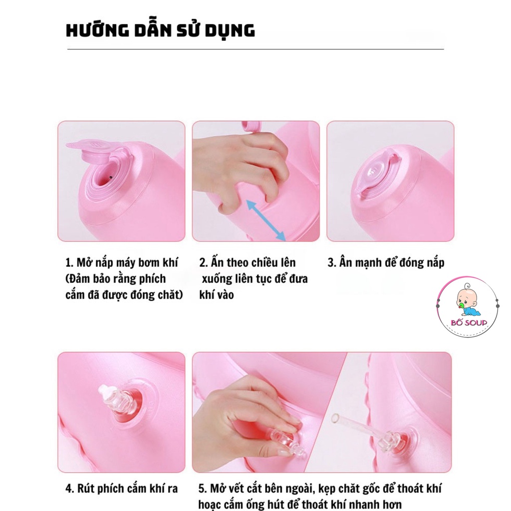 Ghế hơi tập ngồi cho bé, ghế phao tập ngồi cho bé từ 6 tháng tuổi