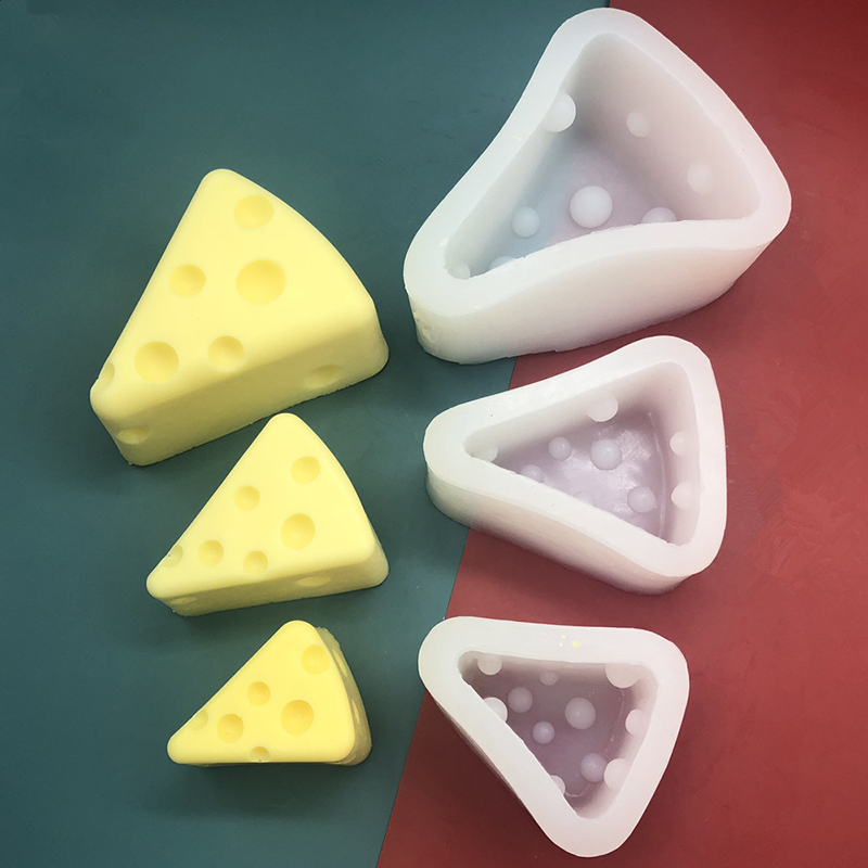 Khuôn làm bánh hình miếng phô mai 3D độc đáo